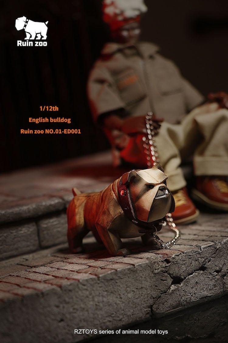 [สั่งจอง]RZTOYS 1/12 : English bulldog