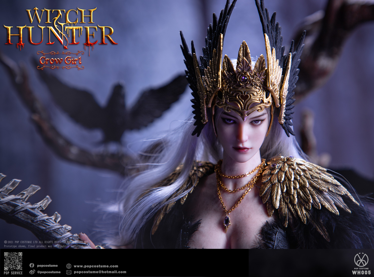 [สั่งจอง]POP COSTUME 1/6 : Witch Hunter Series-The Crow Girl