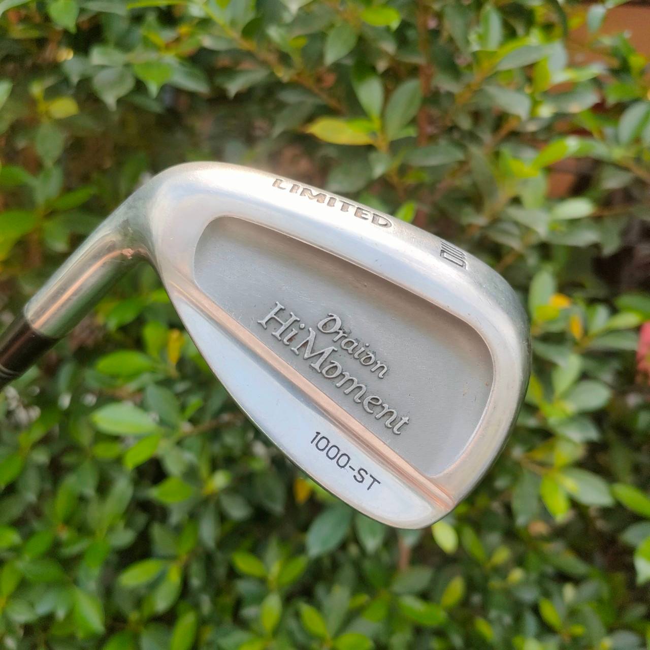 ** ไม้กอล์ฟสำหรับท่านที่ถนัดซ้าย** ชุดเหล็ก LIMITED ORAION HIMOMENT 100-ST มีเหล็ก 3 - 9 เเละ PW เเละ AW SW ก้าน MIDDLE KICK FLEX S