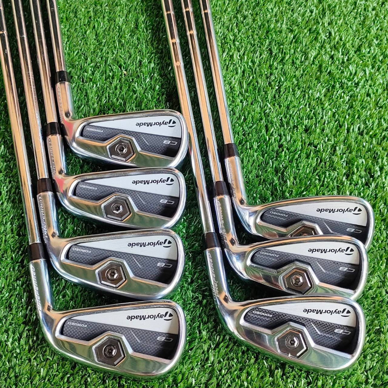 ชุดเหล็ก Taylormade Tour Preferred CB Forged เหล็ก FORGED แท้ๆ ของแบรนด์ Taylormade เนื้อสวย และยังเป็นรุ่น CB คือ CAVITY BACK ไม้กอล์ฟพรีเมี่ยมมือสอง ของแท้ By NakaraLuxurious