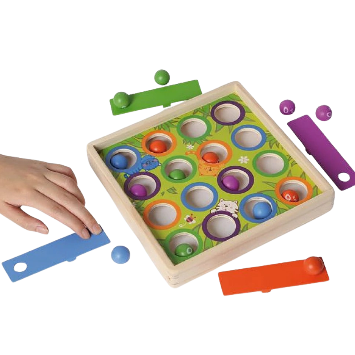 เกมดีดแมวดักหนู,ของเล่น,ของเล่น,ดีดแมว,ของเล่นเสริมทักษะการเรียนรู้, ของเล่นเสริมพัฒนาการเด็กอนุบาล, สื่อการสอนปฐมวัย, พร้อมส่ง