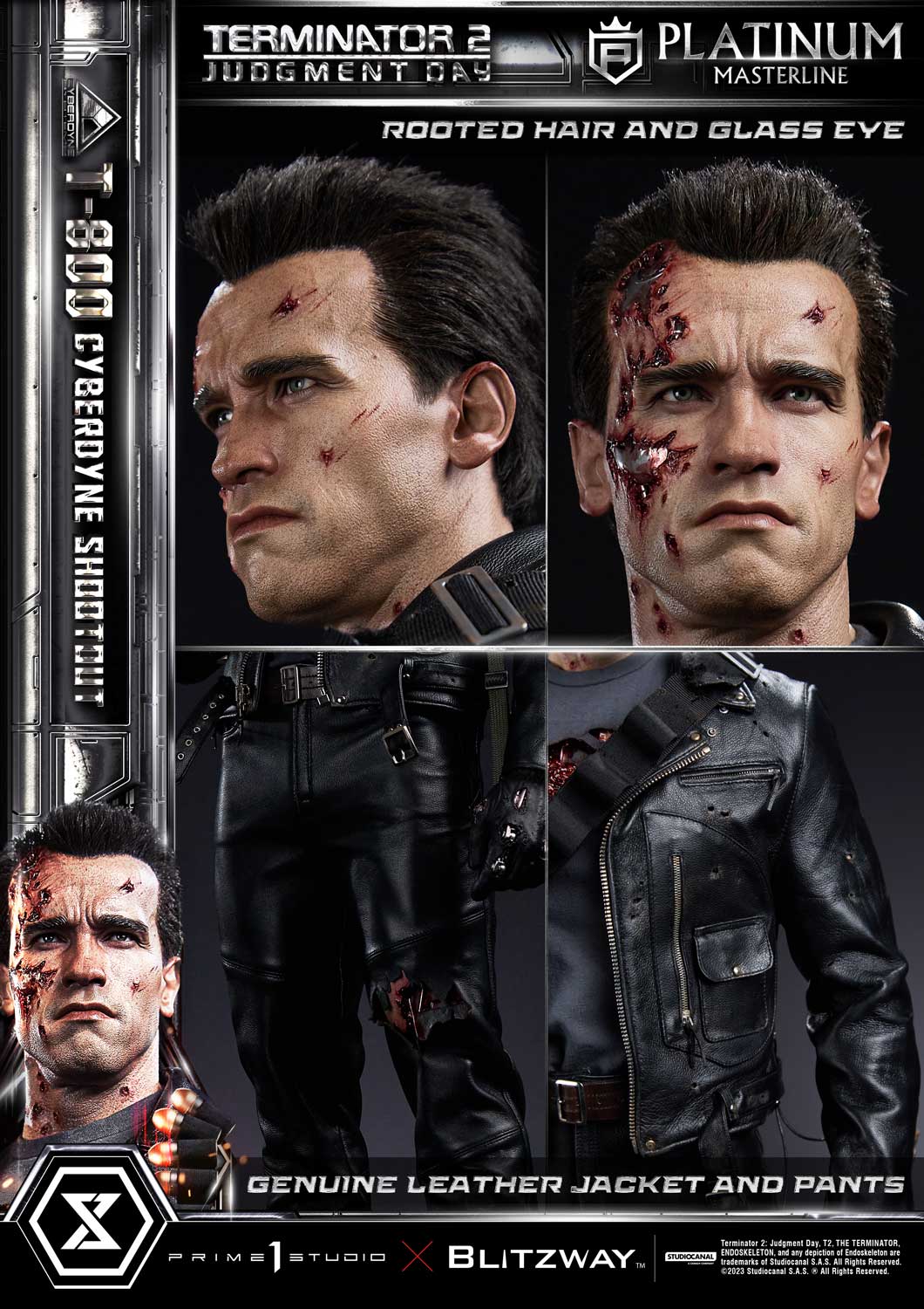 [สั่งจอง] Prime 1 Studio : T-800 (Terminator 2: Judgement Day)