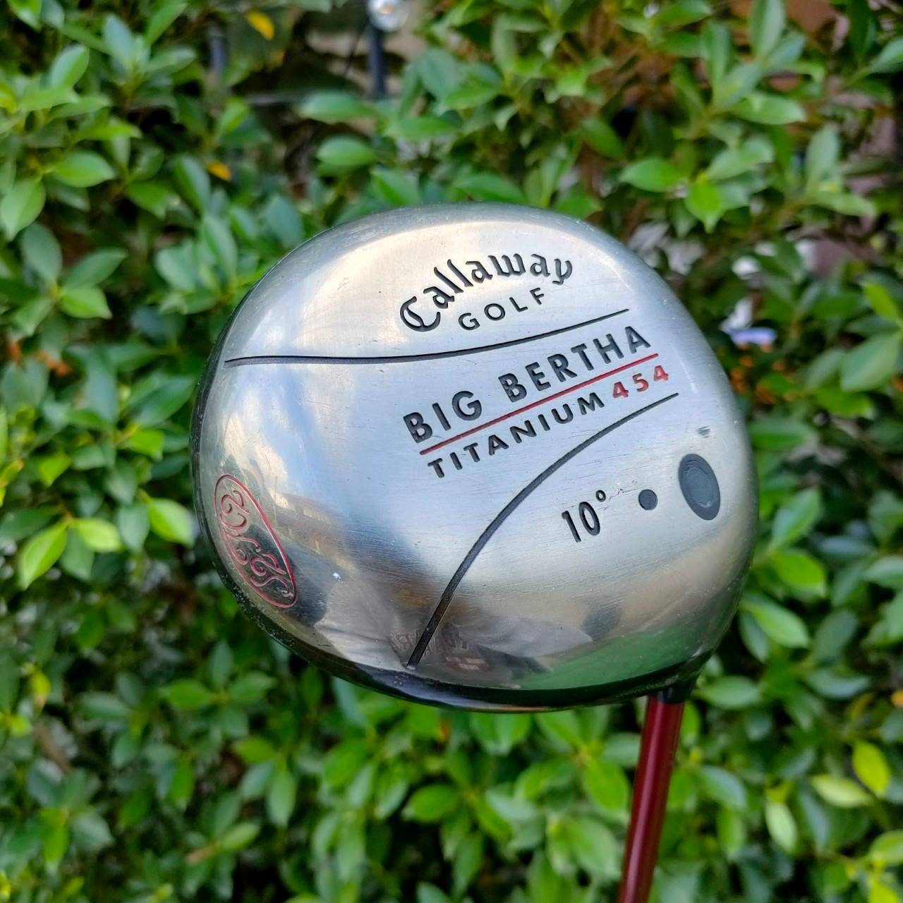 DRIVER CALLAWAY BIG BERTHA TITANIUM 454 องศา 10 ก้าน RCH FLEX R ก้านแบบเจาะทะลุ ได้ฟีลลิ่งดีครับ