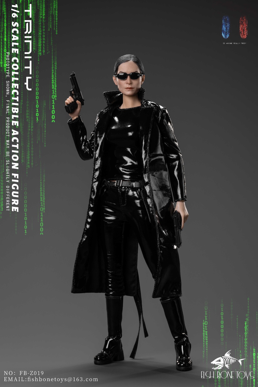 [สั่งจอง]FISH BONETOYS FB-Z019 1/6 : Hacker Task Trinity