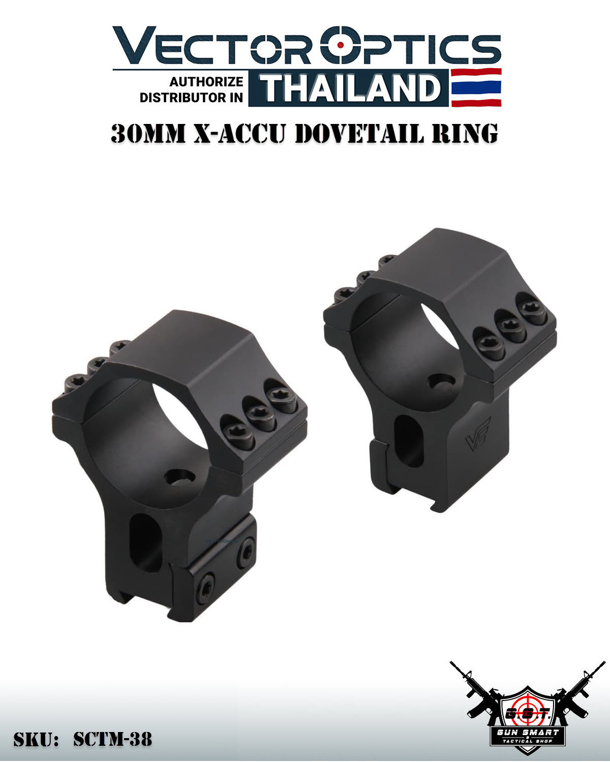 30MM X-ACCU DOVETAIL RING