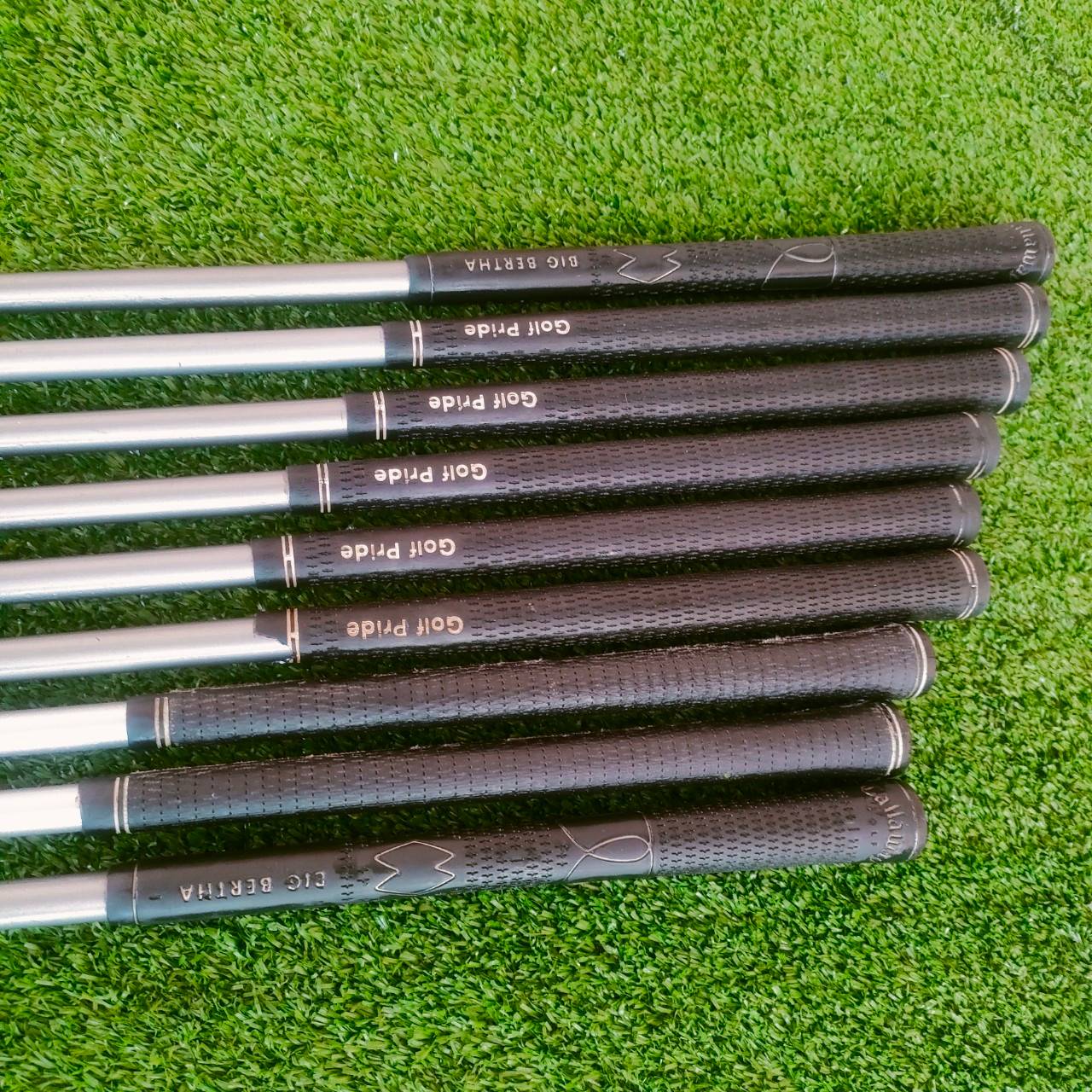 ชุดเหล็ก CALLAWAY STEELHEAD X-14 มีเหล็ก 3-9 เเละ PW SW ก้าน STEELHEAD X-14 FLEX R เหล็ก 9 เเละ PW ชุดเหล็กชื่อดังของ Callaway ไม้กอล์ฟมือสอง ของแท้ BY NakaraLuxurious