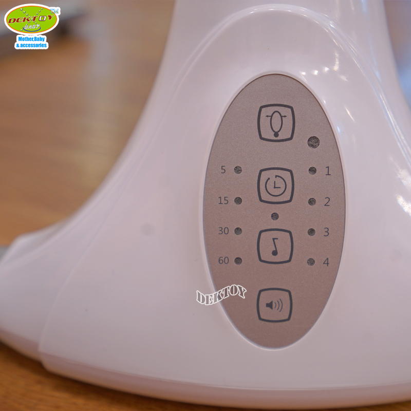 Sanpaulo เปลไกวเด็กไฟฟ้า เปลไฟฟ้า รุ่น SY608 สีฟ้า