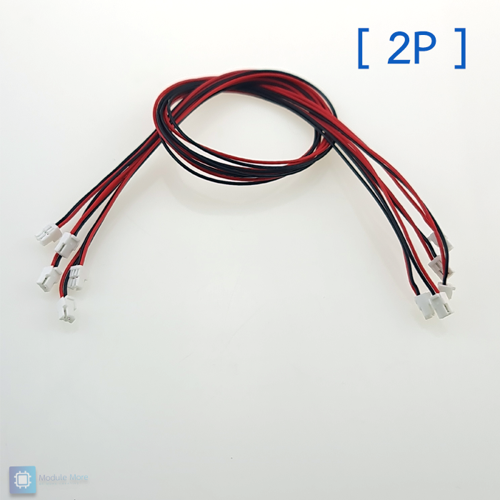 [5 เส้น] หัวต่อ JST GH1.25mm สองหัว ยาวราว 30cm 2P/3/4/5/6P double head 1.25mm spacing electronic wire with lock terminal wire