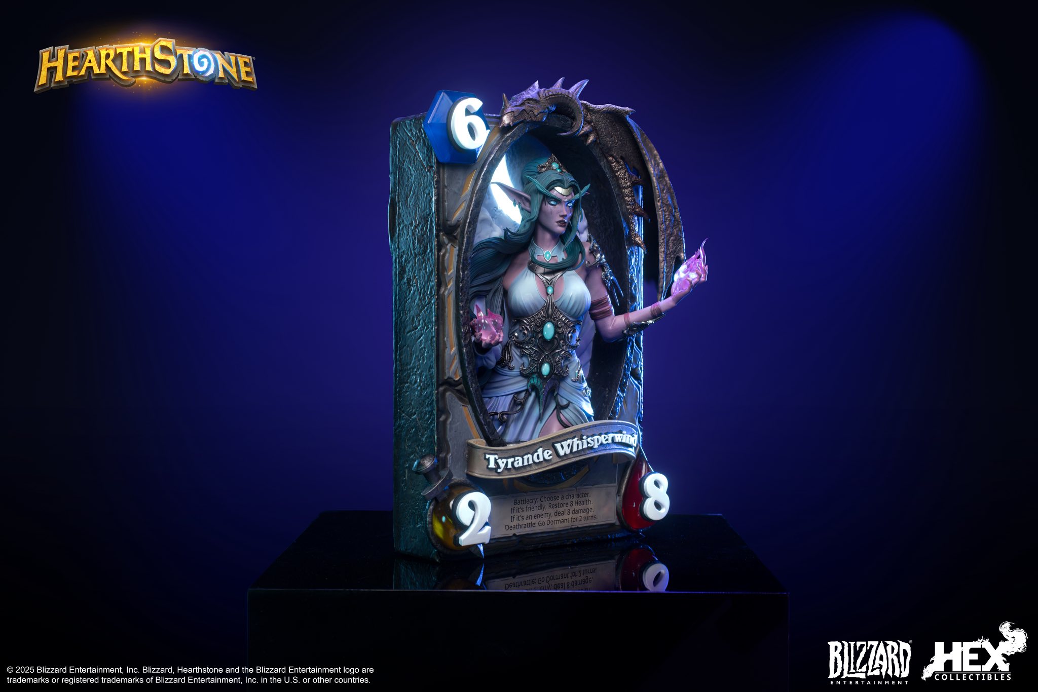 [สั่งจอง]HEX : Tyrande Whisperwind Art Statue (Hearthstone)