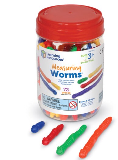 ชุดตัวนับจำนวน และวัดความยาวตัวหนอน ของเล่นเสริมพัฒนาการ ,ของเล่นเสริมทักษะ,ของเล่นเด็ก, สื่อการสอนอนุบาล