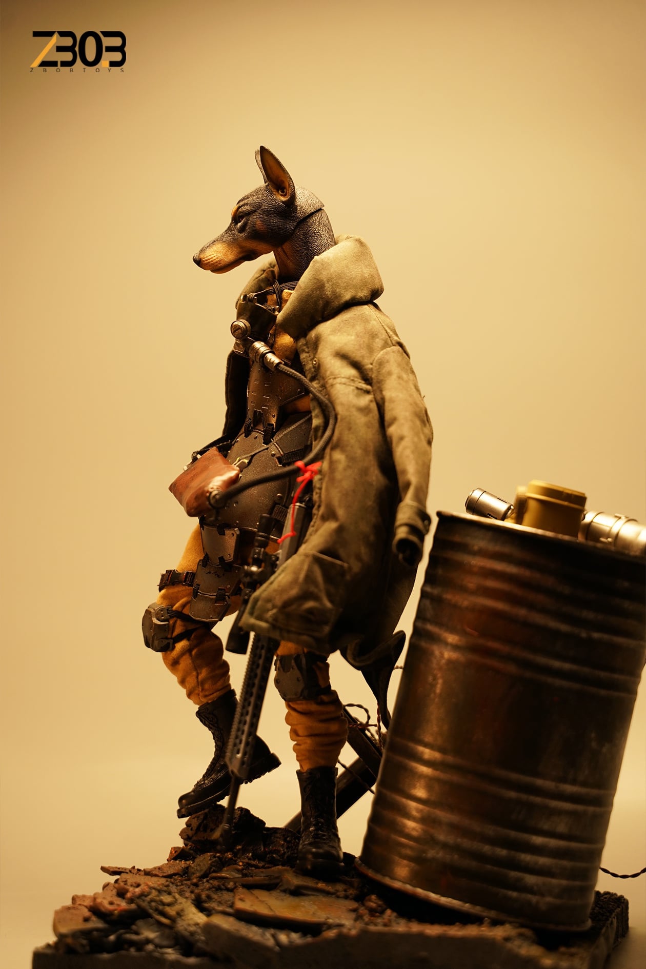 [สั่งจอง]ZBOBTOYS Z2110 1/6 : Ruined Oil Drum Platform