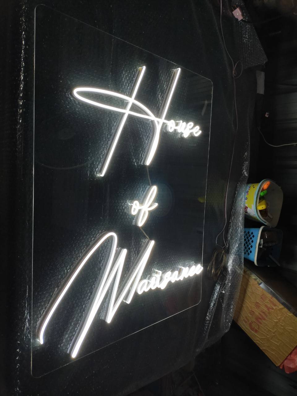 #ป้ายไฟนีออนดัดLED