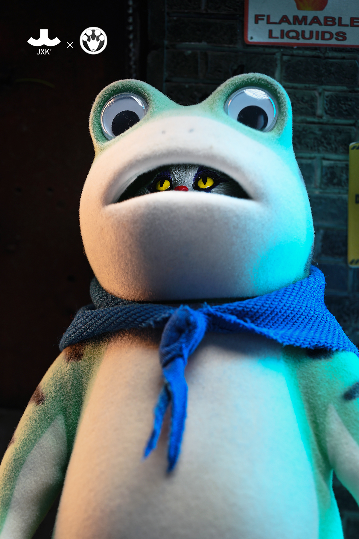 [สั่งจอง]JXK OW02 : Flocking Doll Frog