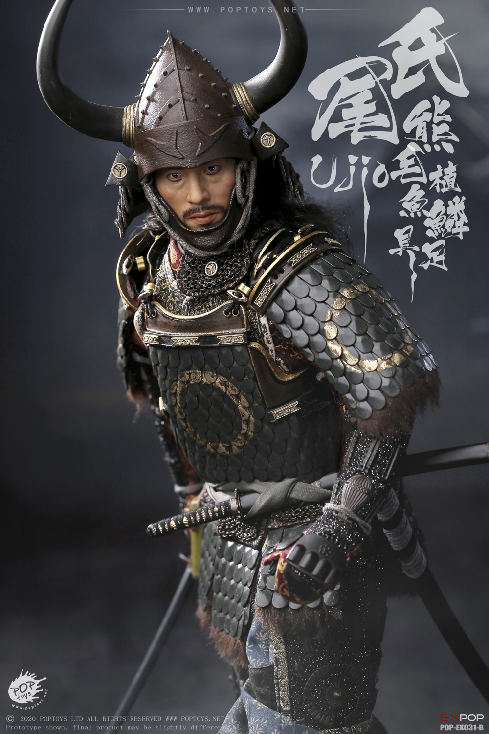 [สั่งจอง]POPTOYS EX031 1/6 : Brave Samurai - UJIO