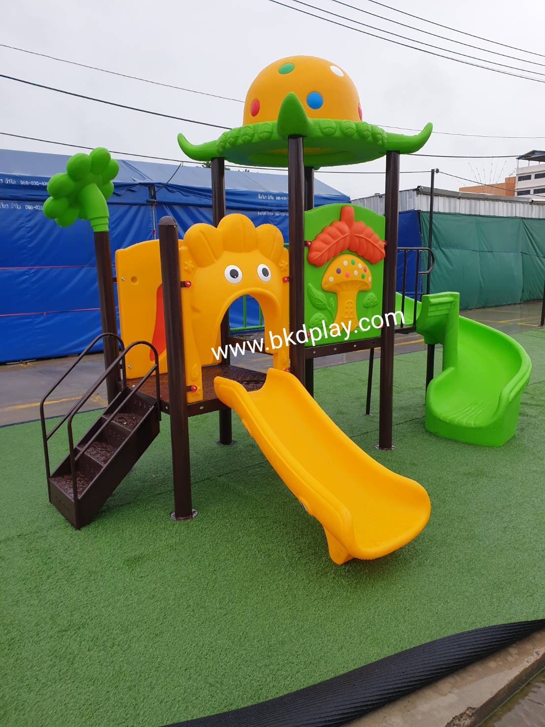 โปรโมชั่นเครื่องเล่นสนามโครงสร้างเสา 89 เครื่องเล่นสนามกลางแจ้ง ,สนามเด็กเล่น,เครื่องเล่นสนามราคาถูก OutdoorPlayground , ของเล่นสนาม, สำหรับบริจาคสนามเด็กเล่น พร้อมส่ง