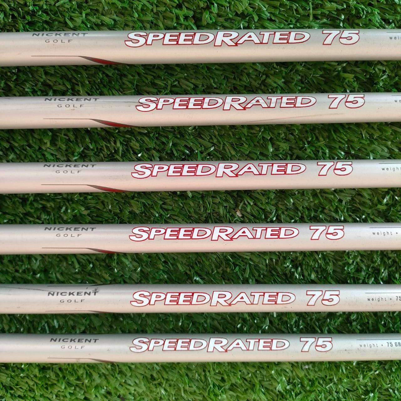 ** ไม้กอล์ฟสำหรับผู้หญิง ** ชุดเหล็ก GENEX 3DX OVERSIZE มีเหล็ก 6-9 เเละ PW SW ก้าน SPEEDRATED 75 FLEX L เหล็กตีง่าย ได้ระยะครับ