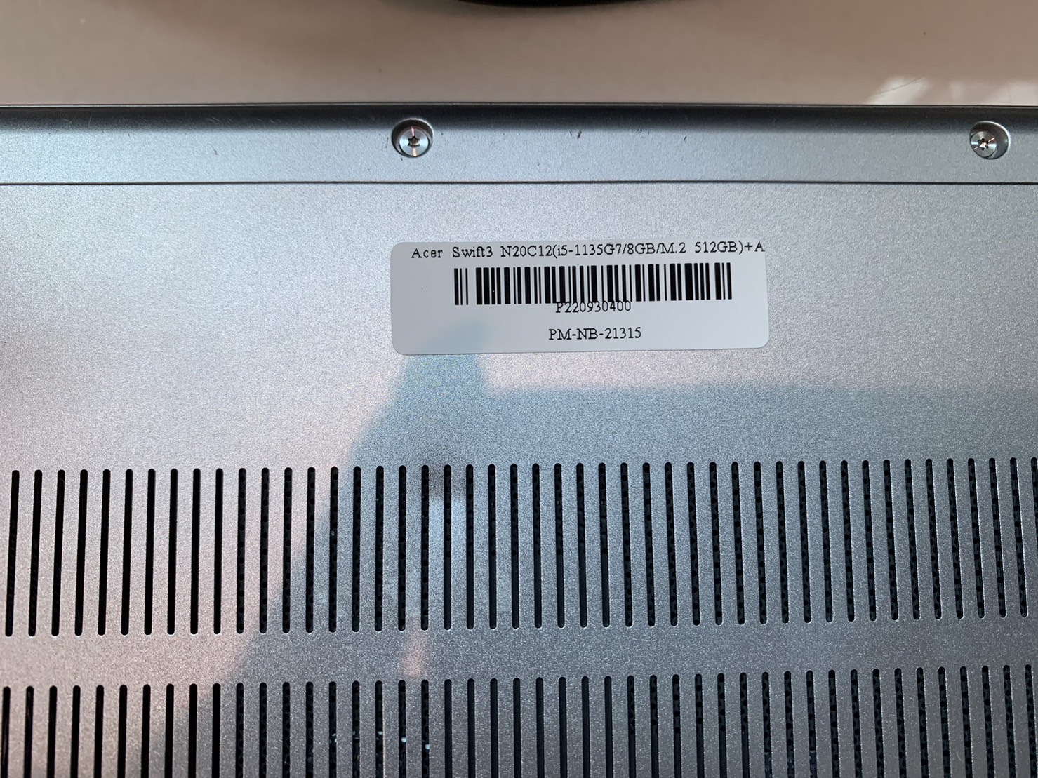 NOTEBOOK (โน้ตบุ๊ค) Acer Swift 3 SF314-55NA - 14 inch (Model NO :N20C12) ประกันศูนย์ 10/2023