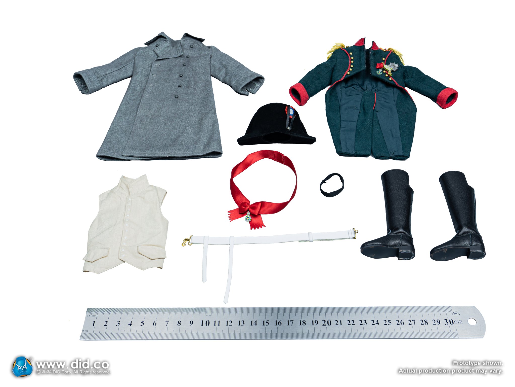 [สั่งจอง] DID E60079 1/6 : Costume Set for Napoleon (Green)