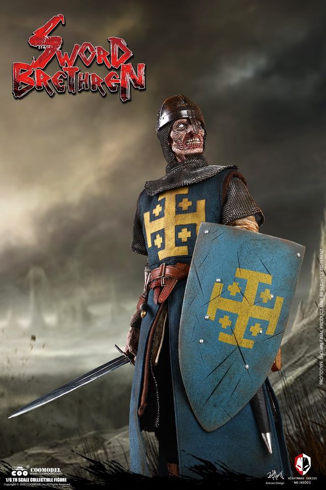 [สั่งจอง]COOMODEL 1/6 NS001 NIGHTMARE SEIRES (DIECAST ALLOY) - SWORD BRETHREN