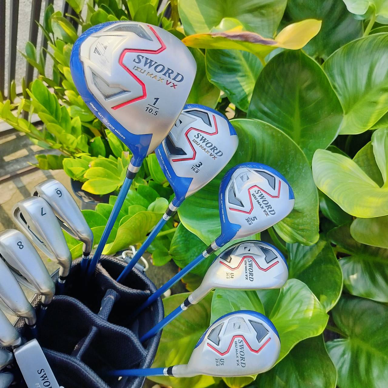 🏌️FULLSET IZU MAX VX หน้าเด้ง ❗ 🏌️SET พรีเมี่ยมญี่ปุ่นของ KATANA ไม้กอล์ฟพรีเมี่ยมมือสอง ของแท้ By NakaraLuxurious