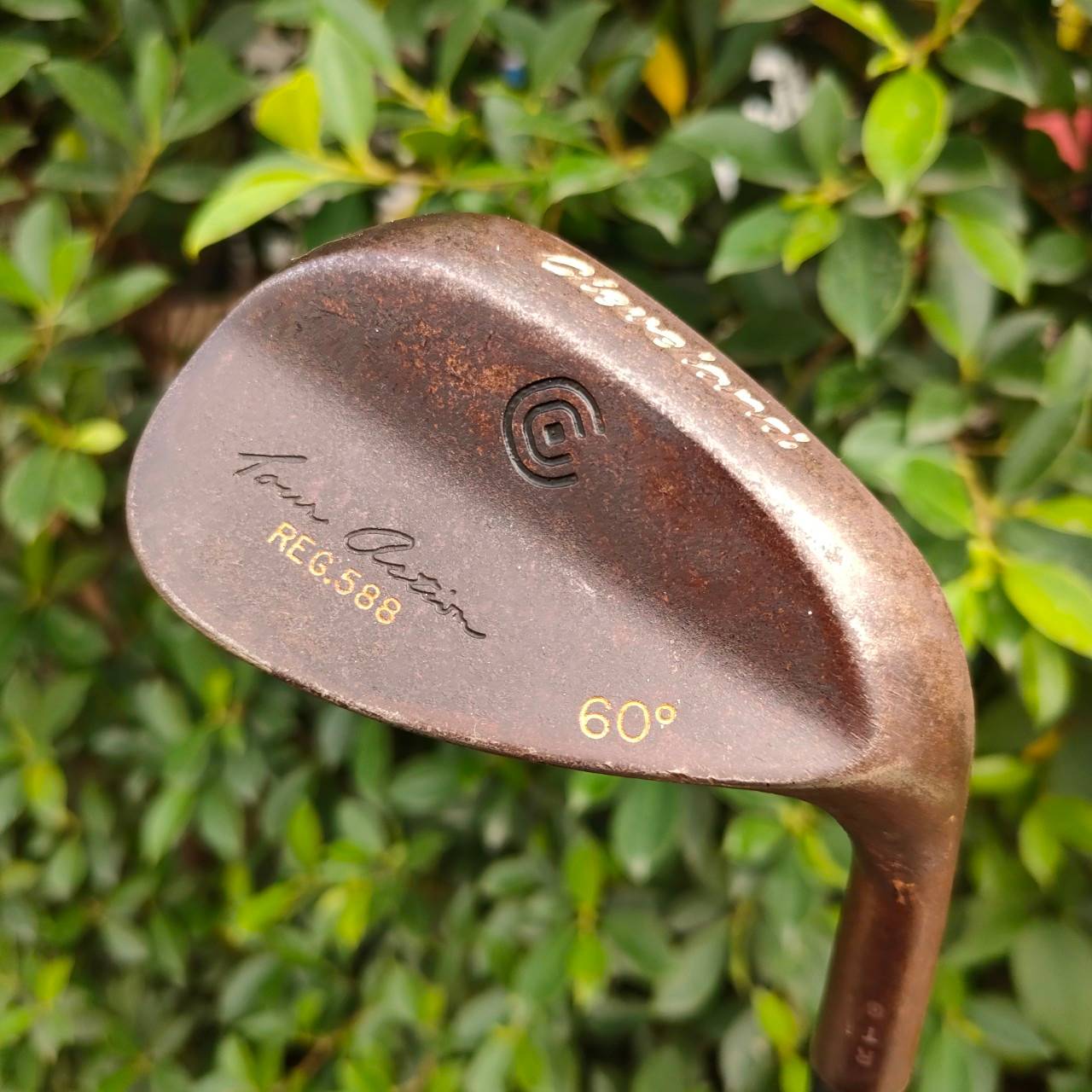 WEDGE CLEVELAND REG.588 องศา 60 ก้าน FCM FLEX WEDGE WEDGE สนิม สปินแบบจัดๆ รุ่นยอดนิยมสูงสุดของ Cleveland