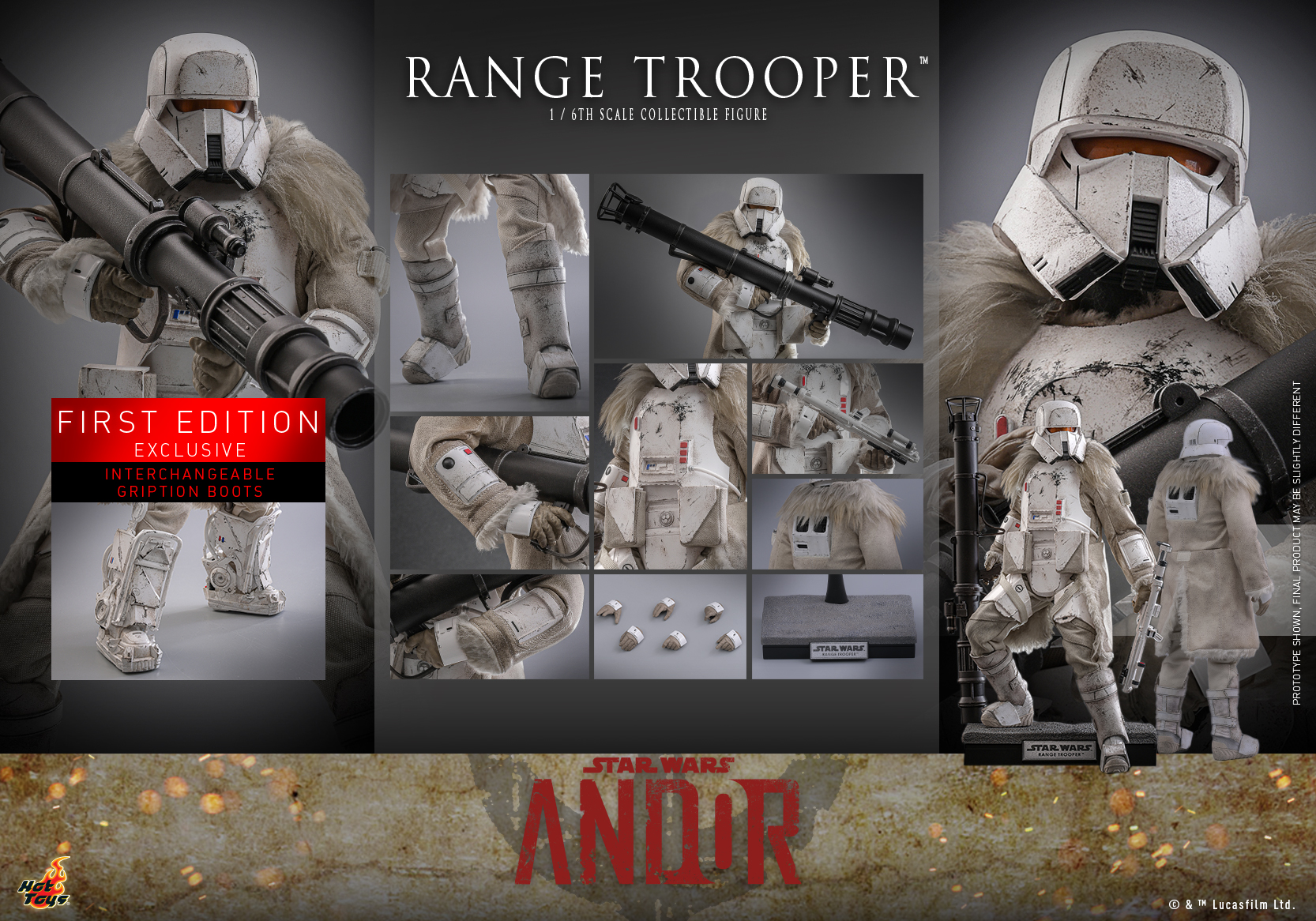 [สั่งจอง]Hot Toys TMS157 1/6 : Star Wars: Andor - Range Trooper (First Edi
