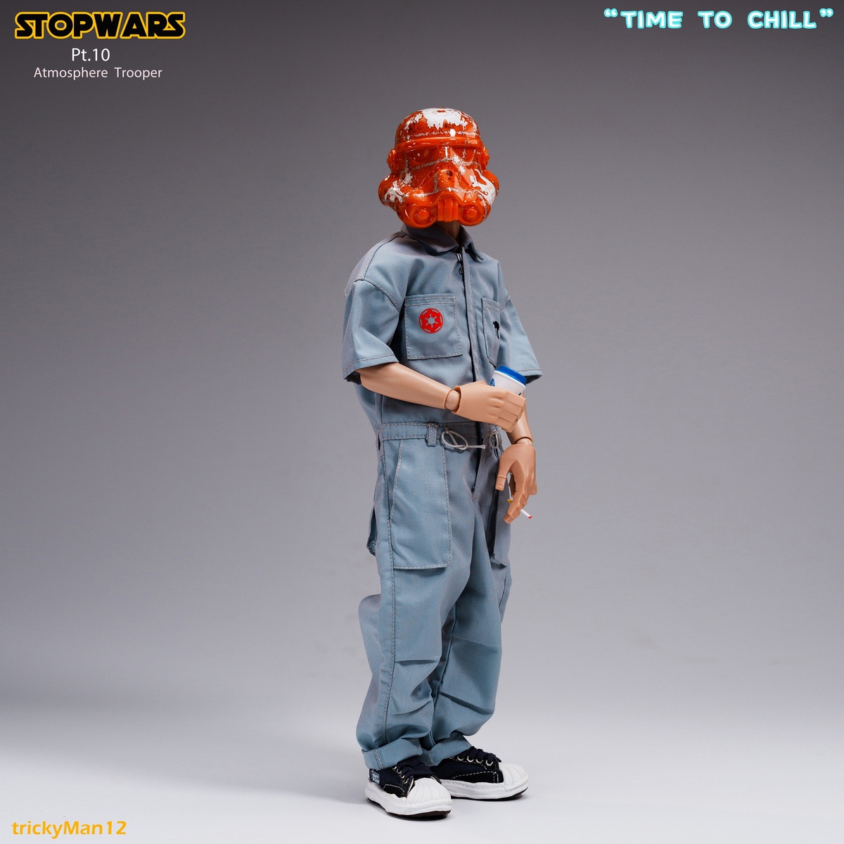 [พร้อมส่ง]trickyMan12 1/6 : STOPWARS Atmosphere Trooper Set -Pt.10