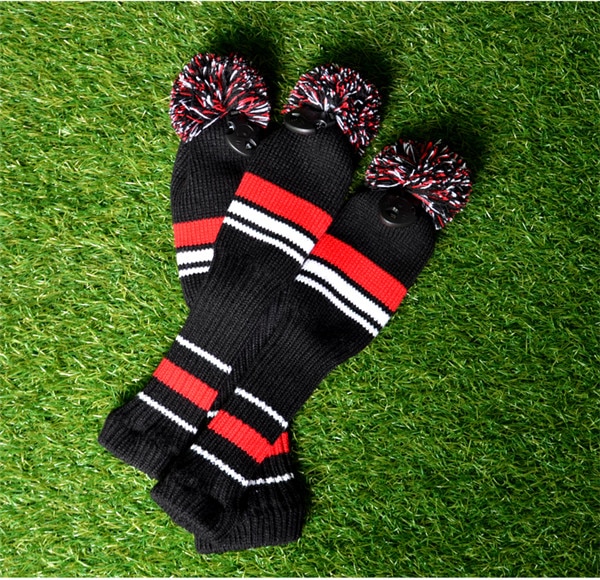 Cover หัวไม้ MT020 Headcovers (1,#3,#5) ถักสไตล์ถุงเท้า