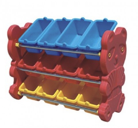 ชั้นวางหมีแพนด้า 12 ช่อง ,ชั้นวางของอเนกประสงค์ , ชั้นวางของ,เฟอร์นิเจอร์เด็ก พร้อมส่ง คิดค่าส่งตามจริง