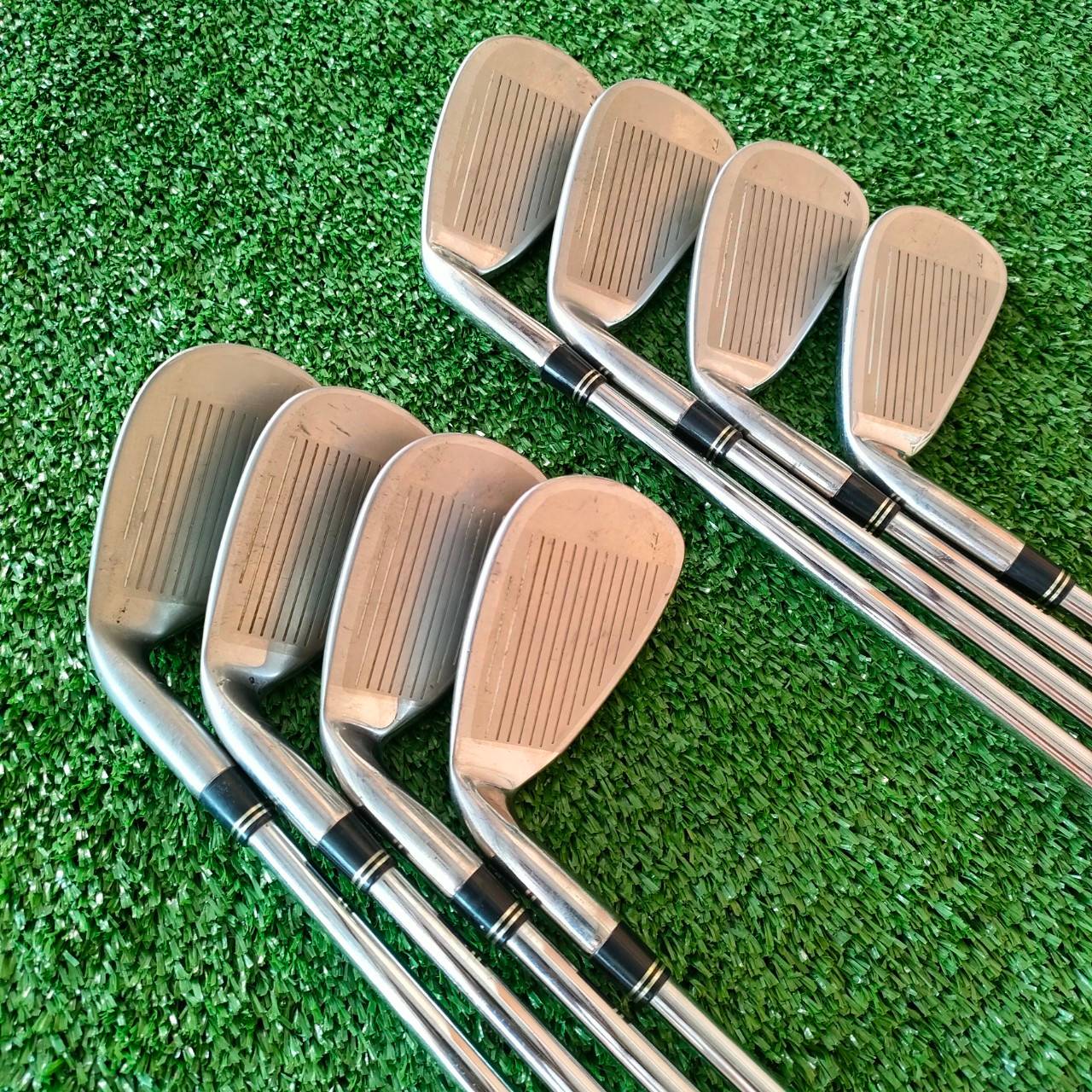 ชุดเหล็ก TAYLORMADE BURNER XD มีเหล็ก 5-9 เเละ PW AW SW ก้าน NS.PRO 950 GH FLEX S ก้านพรีเมี่ยม เบา 95 กรัมทั้ง SET