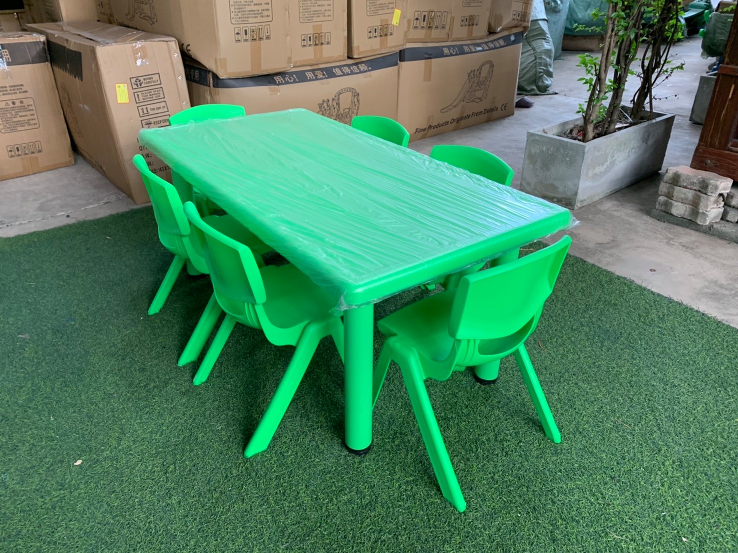 โต๊ะนักเรียน,โต๊ะเขียนหนังสือเด็ก,โต๊ะเรียน, โต๊ะสี่เหลี่ยมผืนผ้า พลาสติก ปรับระดับได้ ราคาโรงงาน พร้อมส่ง