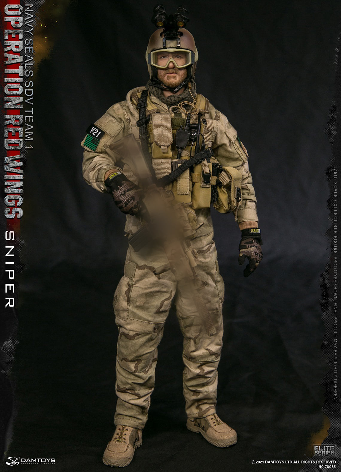 [สั่งจอง]DAMTOYS 78085 1/6 : Operation Red Wings NAVY SEALS SDV TEAM 1 Sniper
