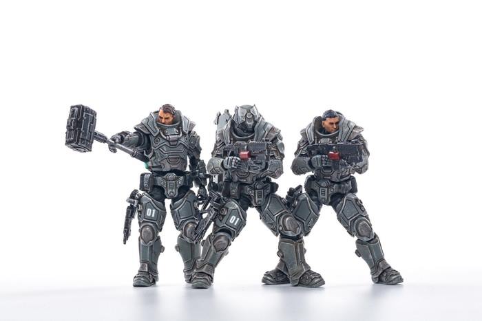 [สั่งจอง]JOYTOY JT0746 1/18 : Interstellar Trooper Hammer Of Steel