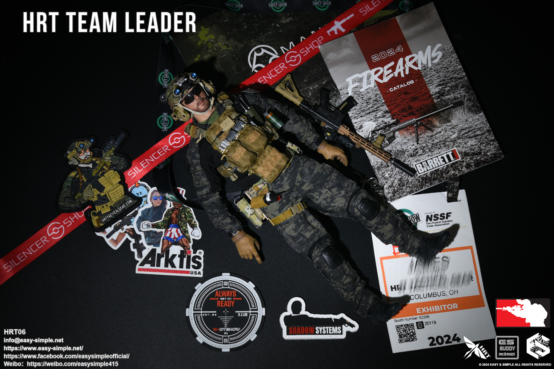 [สั่งจอง]Easy&Simple HRT06 1/6 : HRT TEAM LEADER