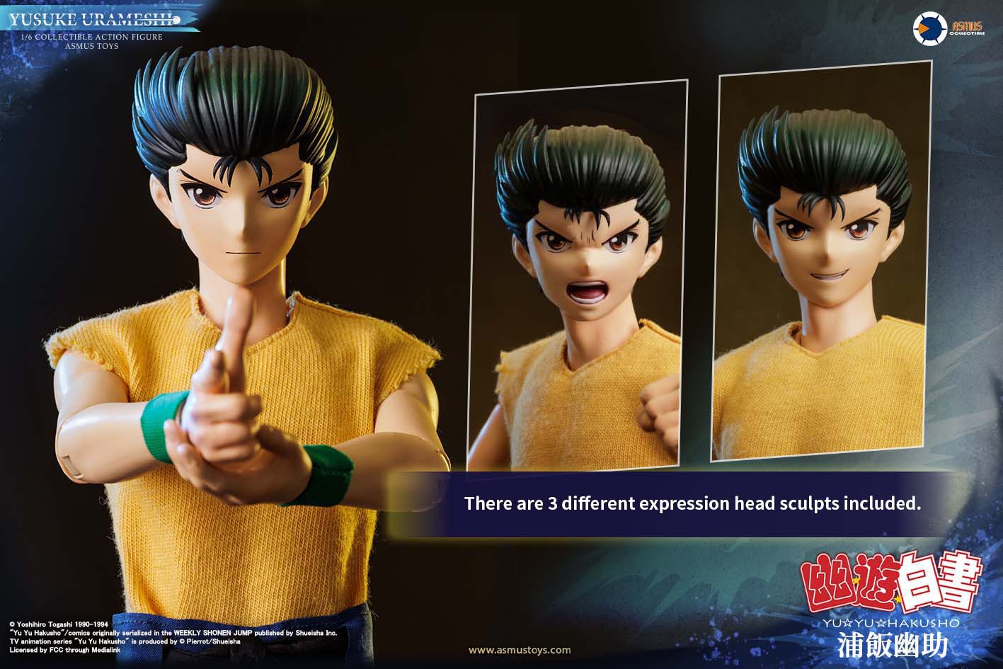 [สั่งจอง] Asmus Toys 1/6 ：URAMESHI YUSUKE