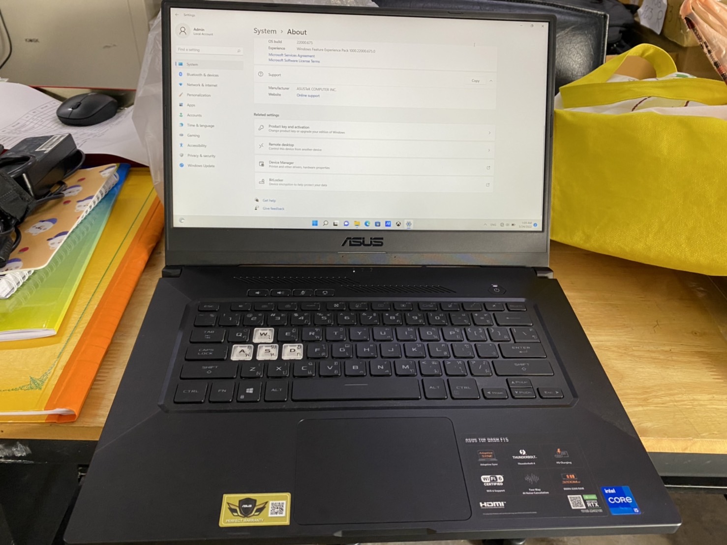 ASUS TUF DASH F15 FX516PM-HN086T