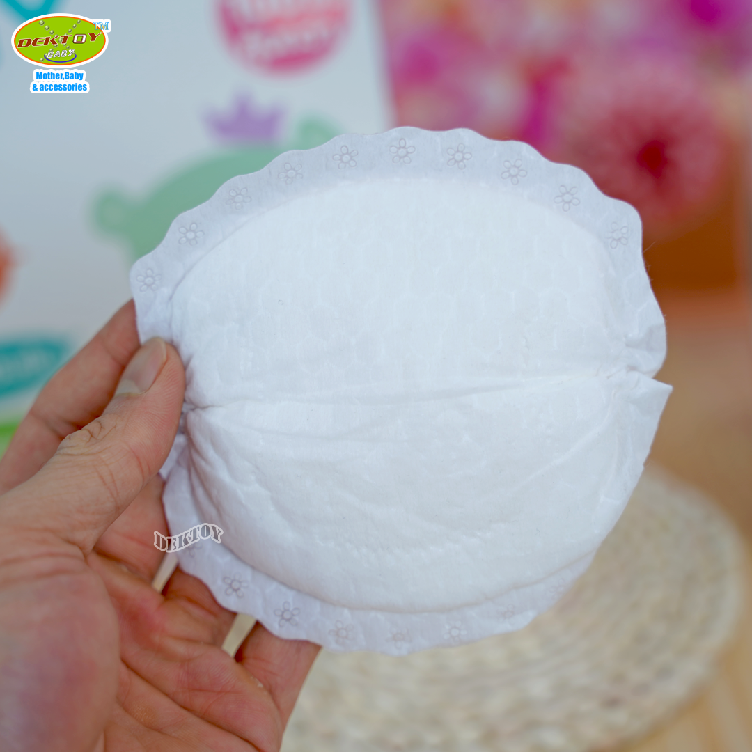 Nanny แผ่นซับน้ำนมดีไซน์ใหม่ แพ็คสุดคุ้ม บรรจุ 100 ชิ้น