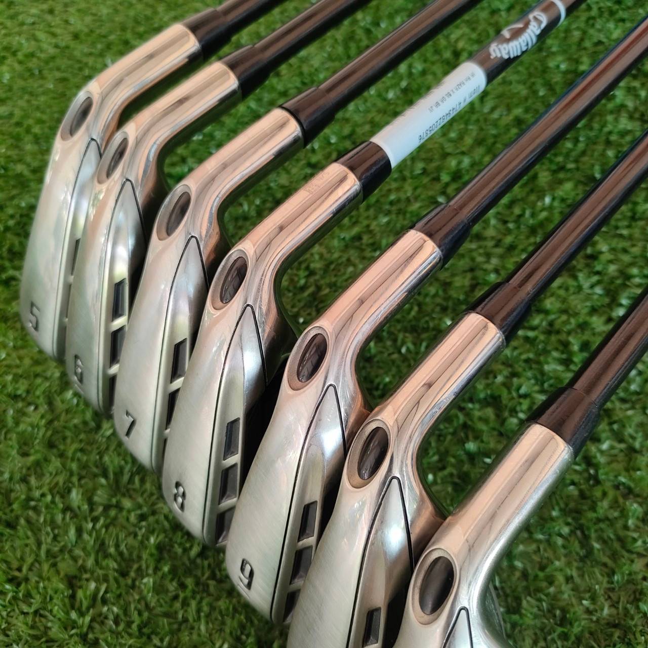 ชุดเหล็ก CALLAWAY RAZR X มีเหล็ก 5-9 เเละ PW SW ก้าน RAZR SERIES FLEX SR