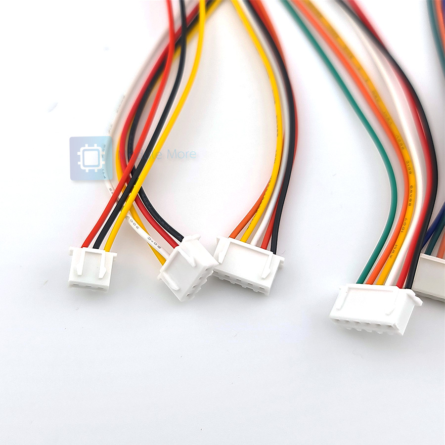 สาย JST XH2.54mm สายยาว 20cm สายหลายสี JST XH 2.54 20cm [2p/3p/4p/5p/6p/7p/8p/9p/10p]