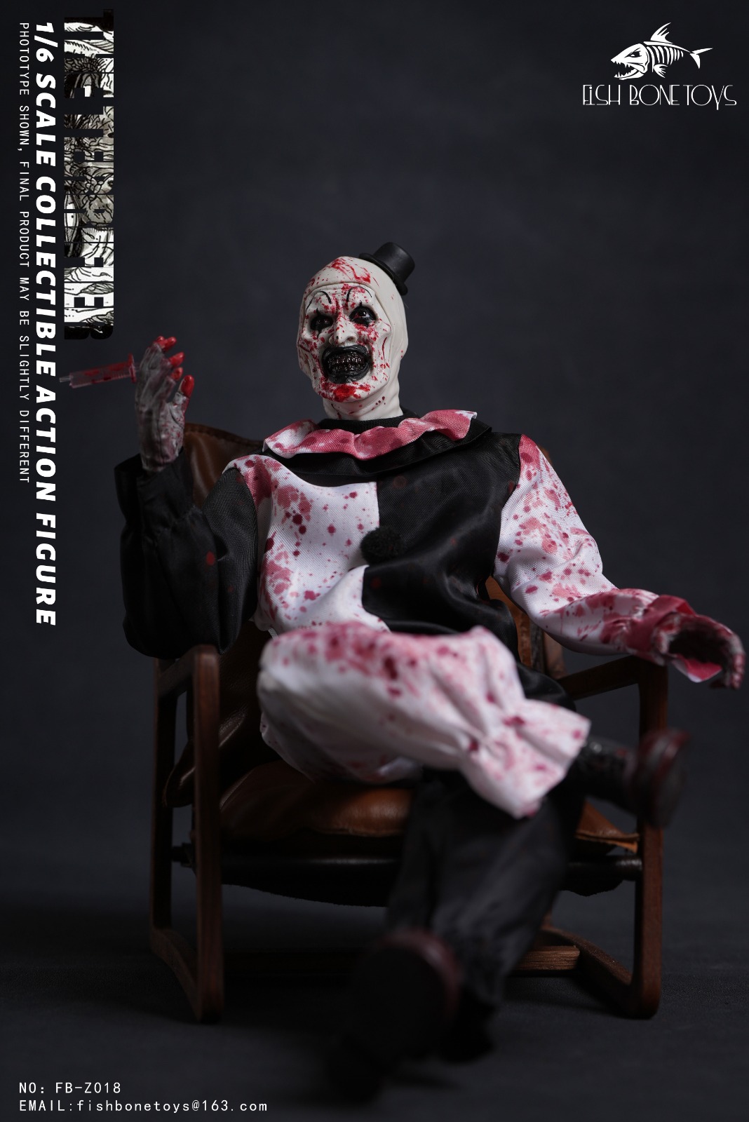 [สั่งจอง]FISH BONETOYS FB-Z018 1/6 : The Terrifier Joker