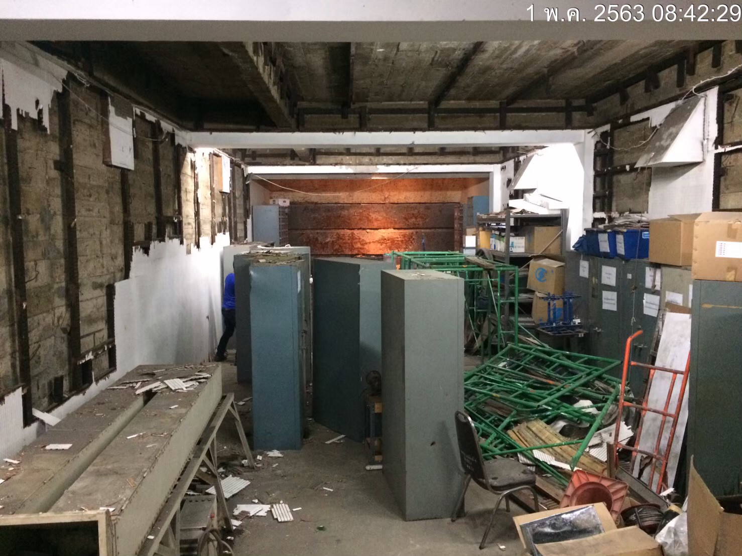 กองพิสูจน์หลักฐานกลาง สำนักงานตำรวจแห่งชาติ ปรับปรุงห้องทดสอบอาวุธปืน