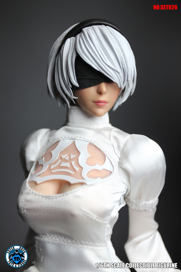 [สั่งจอง] SUPER DUCK SET026 1/6 Cosplay Series - Sexy Mannequin White Suit