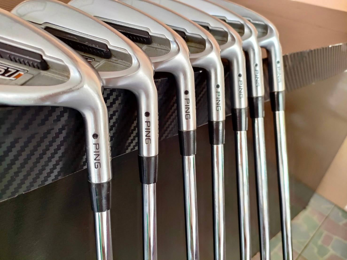 ชุดเหล็ก PING S57 ครบชุด ก้าน N.S.PRO 950 FLEX R จุดดำ