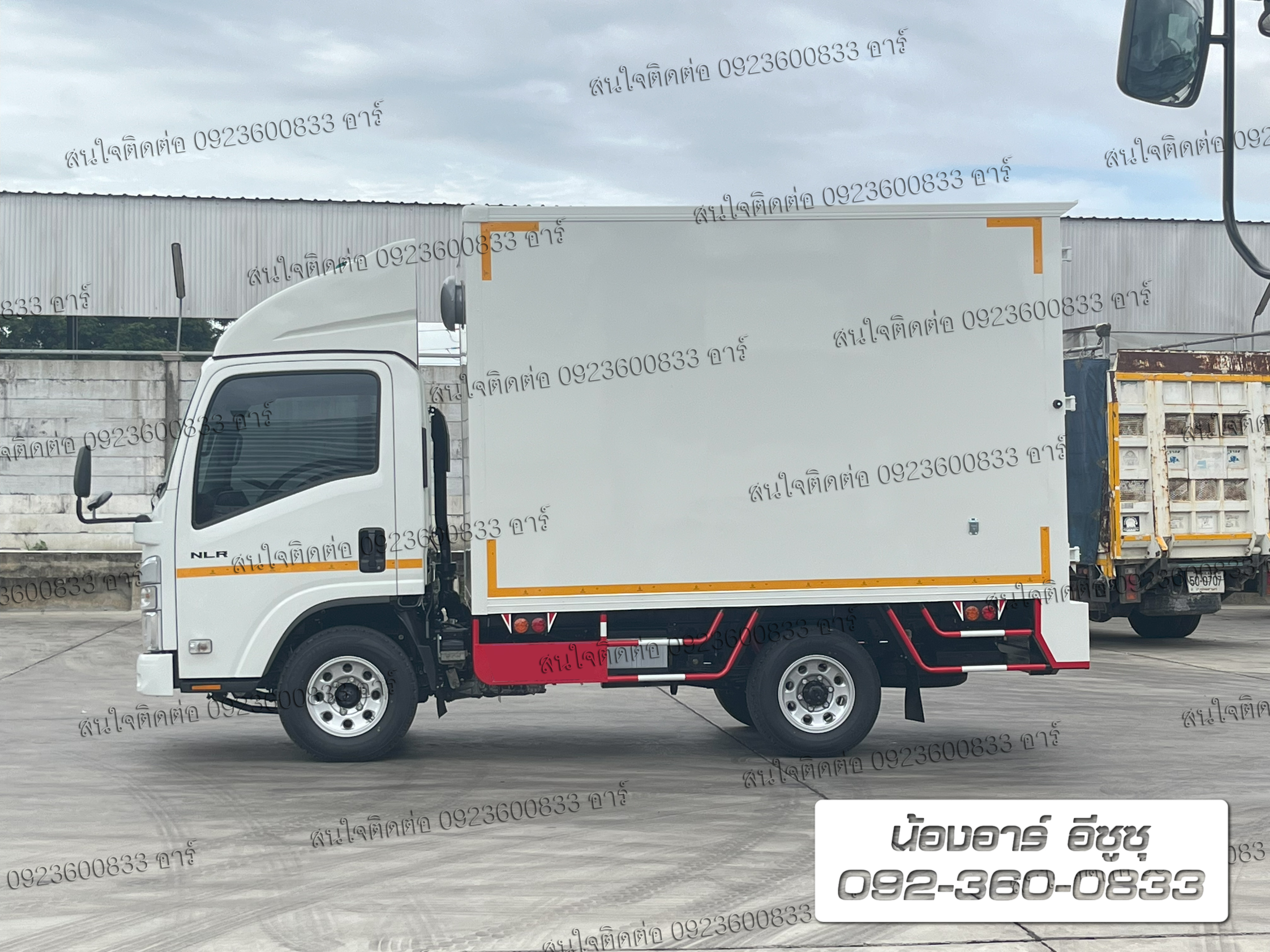4 ล้อ ISUZU NLR Euro5 Max ตู้แห้ง