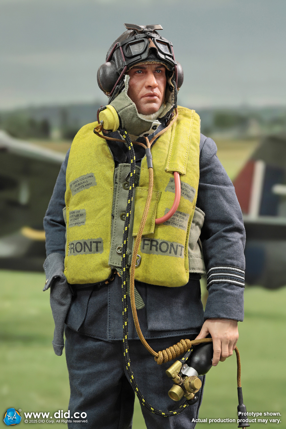[สั่งจอง]DID K80187 1/6 : WWII British Pilot Squadron Leader – Tom