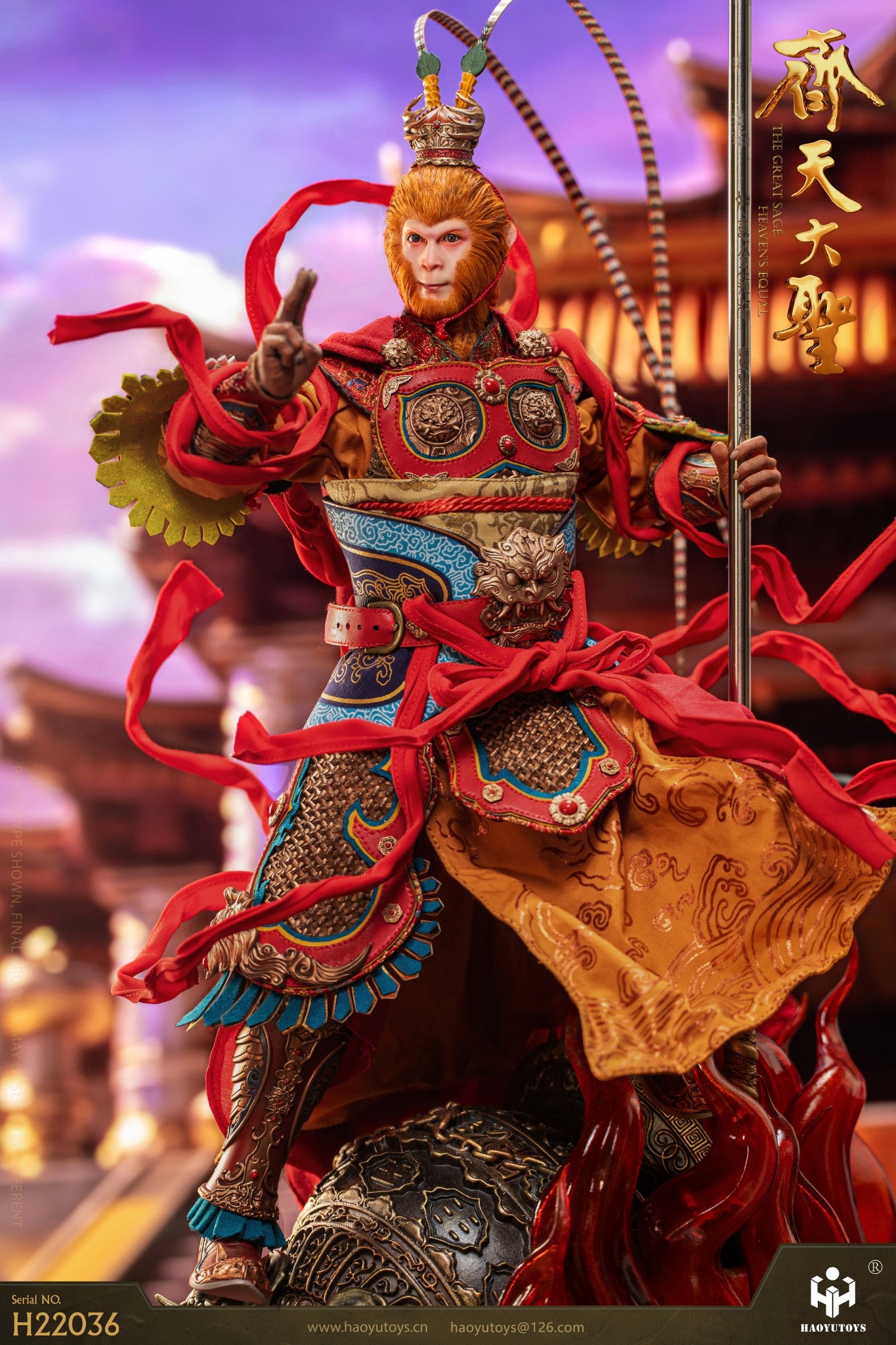 [สั่งจอง] HAOYUTOYS : 1/6 Myth series - HH22035 : Monkey King's Return version