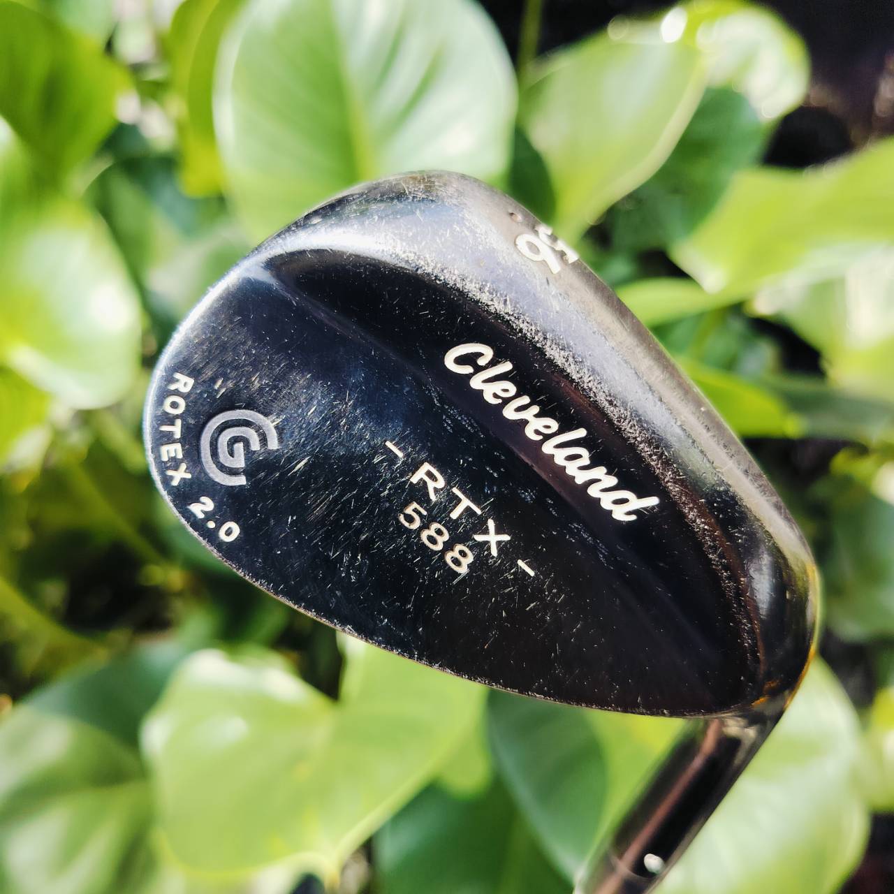 WEDGE CLEVELAND RTX 588 องศา 56 LOW BOUNCE ก้าน DYNAMIC GOLD S200 หน้า ROTEX 2.0 ร่อหน้าไม้โหด ร่องสี่เหลี่ยม หน้ายิงเลเซอร์ MILLED แบบโหดจัด ไม้กอล์ฟพรีเมี่ยมมือสอง ของแท้ By NakaraLuxurious