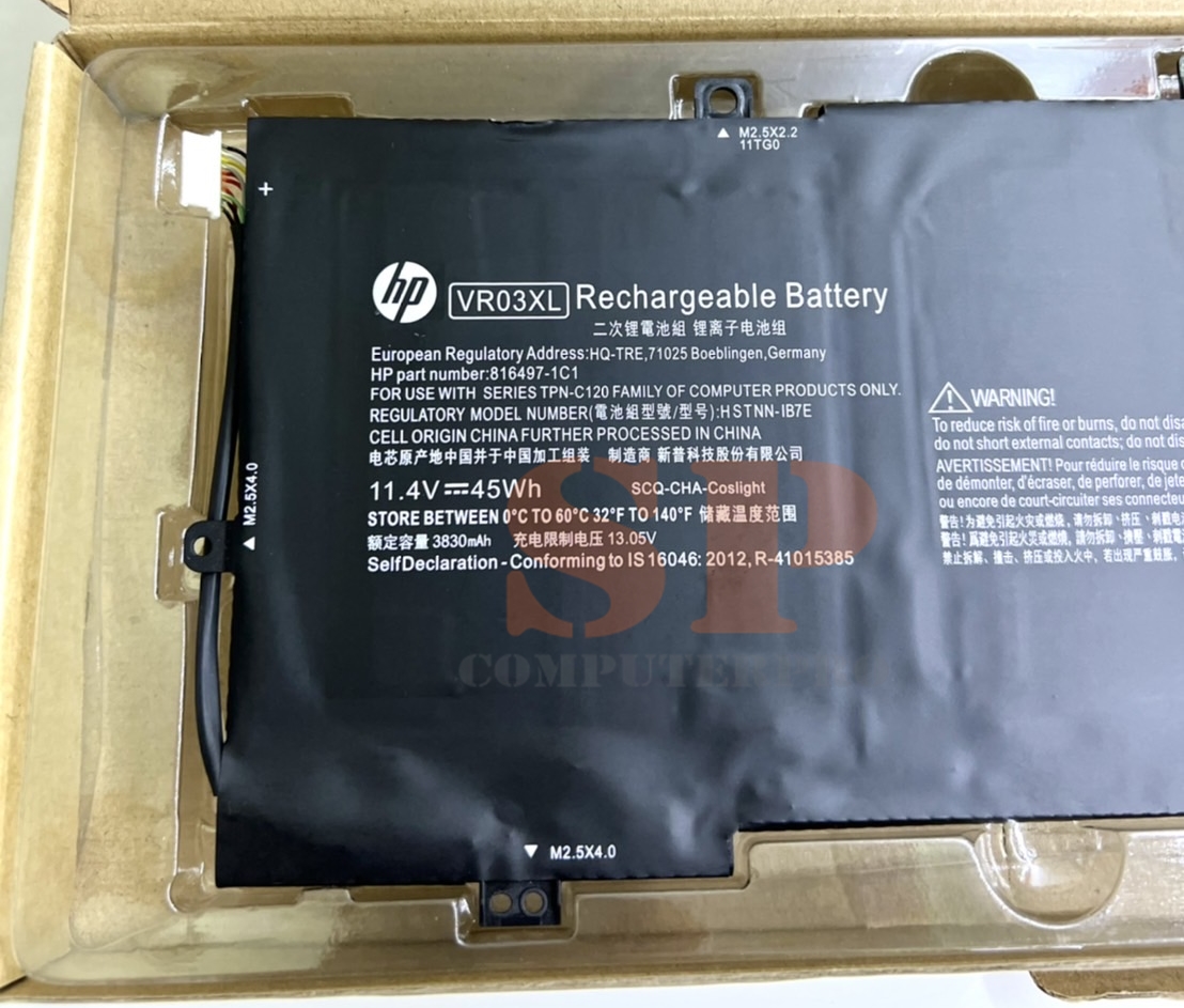 HP BATTERY แบตเตอรี่ของแท้ HP 13-D Series Model: VR03XL