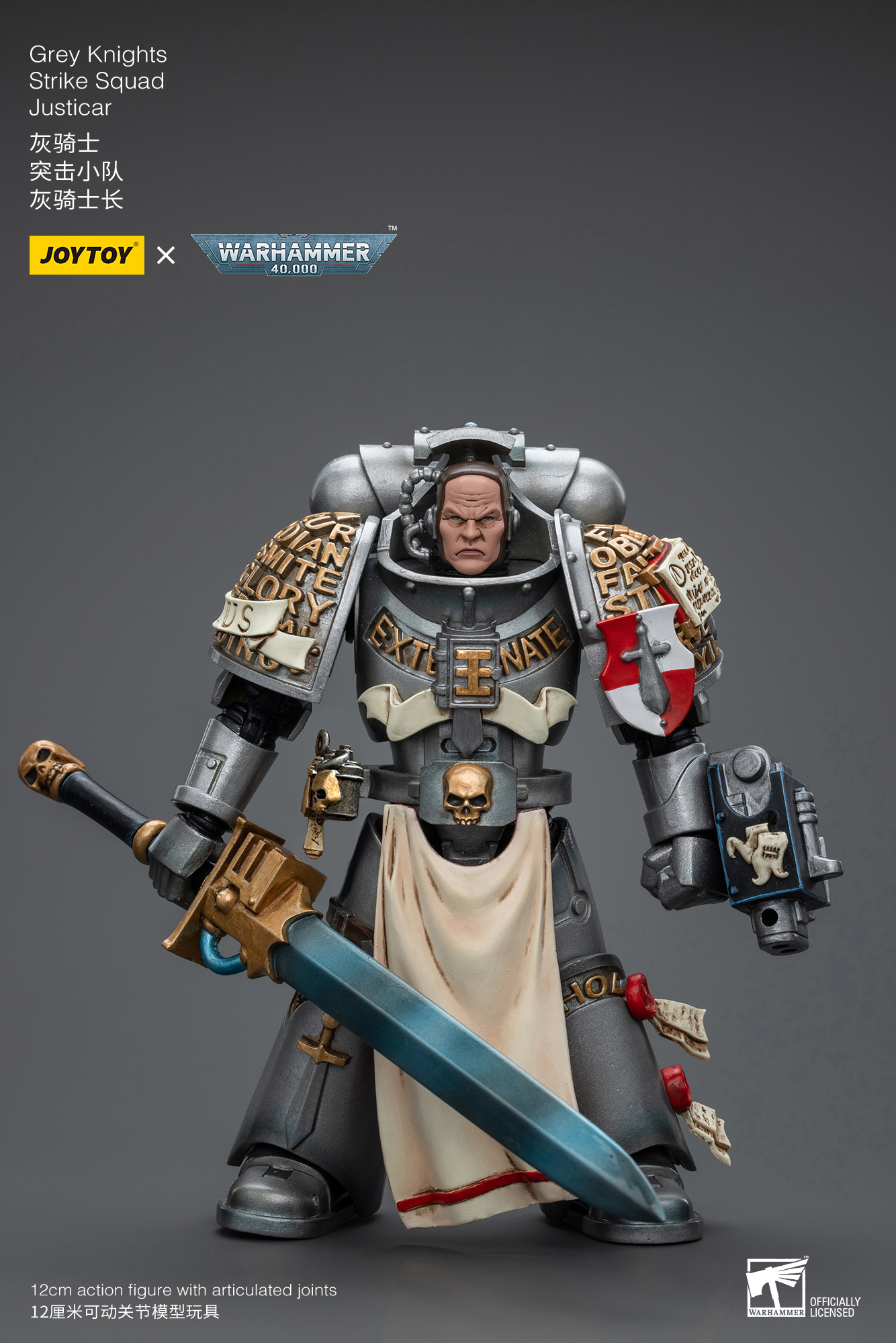 [สั่งจอง] JOYTOY Warhammer 40K 1/18 : Grey Knights