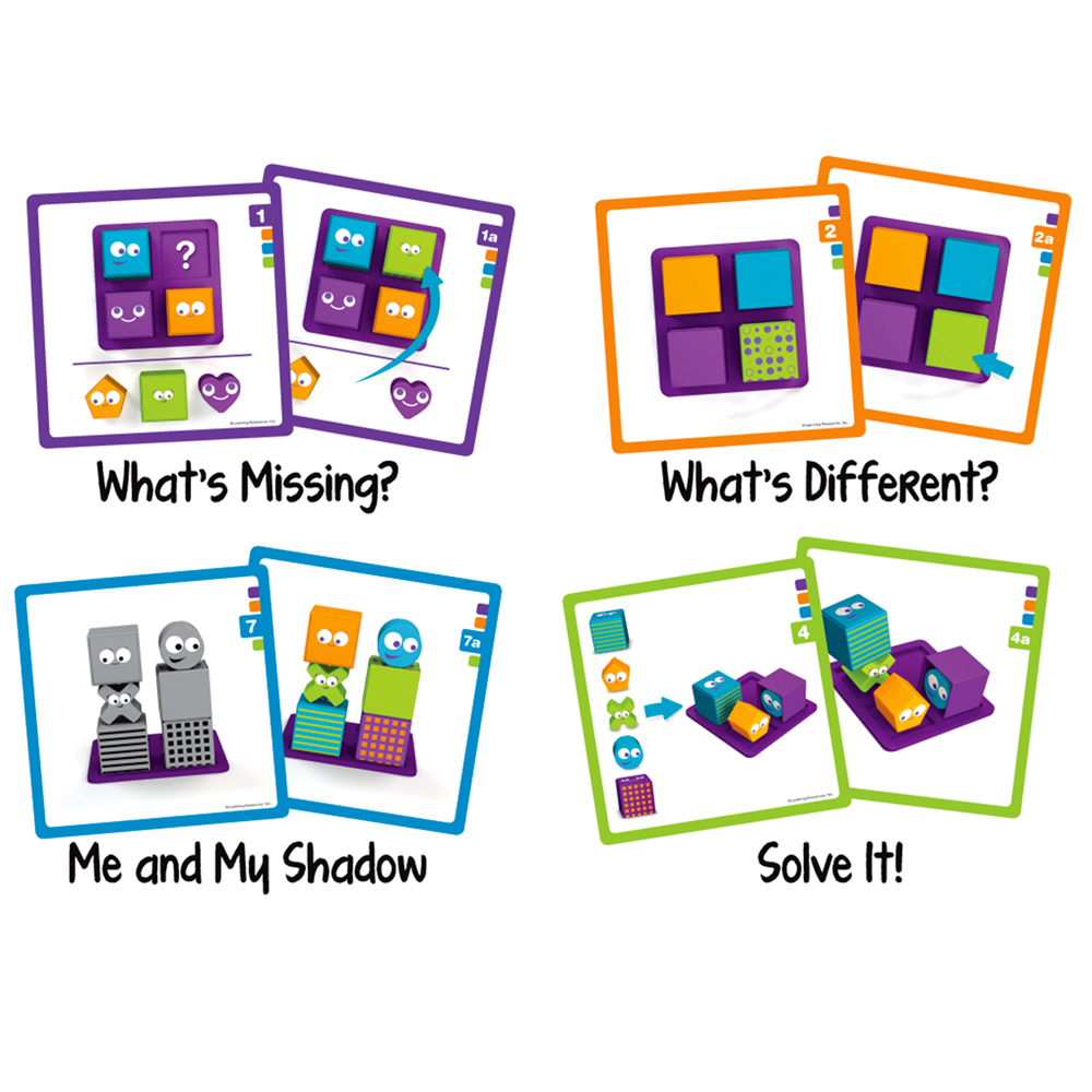 ชุดเกมรูปทรงปริศนา 3 มิติ 8 ชิ้น บวกบล็อกก่อสร้าง พร้อมการ์ดกิจกรรม 2 หน้า 28 ใบ ,ของเล่นเสริมพัฒนาการ ,ของเล่นเสริมทักษะ,ของเล่นเด็ก, สื่อการสอนอนุบาล ,พร้อมส่ง